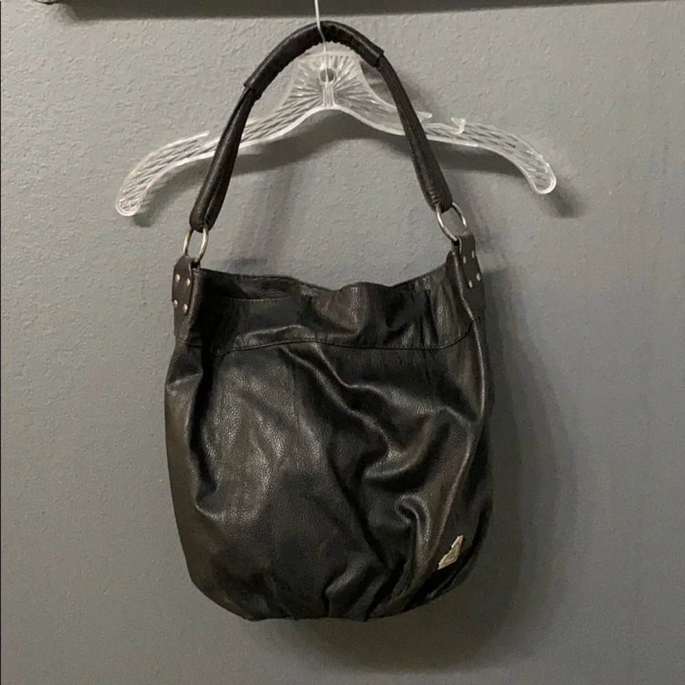 Roxy Black Shoulder Hobo Bag